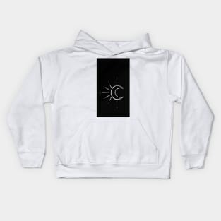 Moon Symbol Kids Hoodie